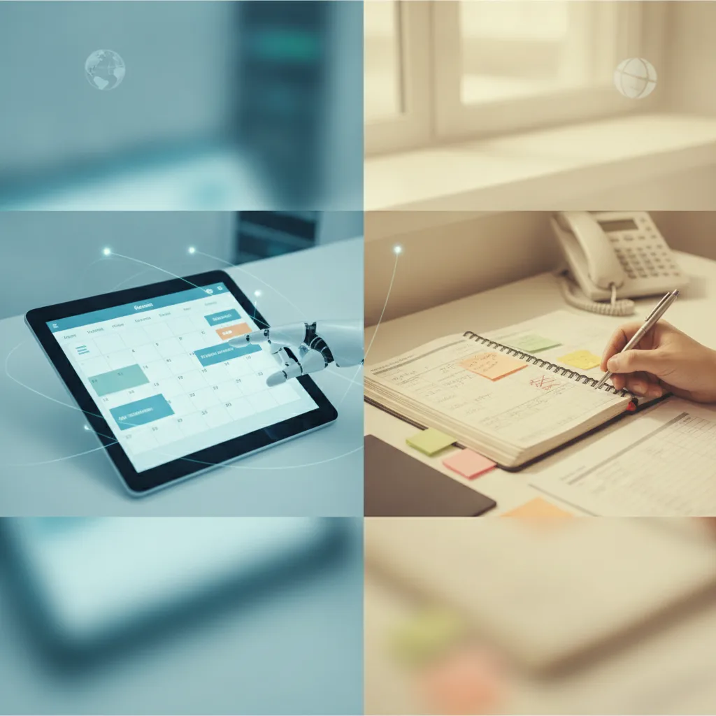 Agenda médica automatizada vs manual: comparación - agenda médica automatizada
