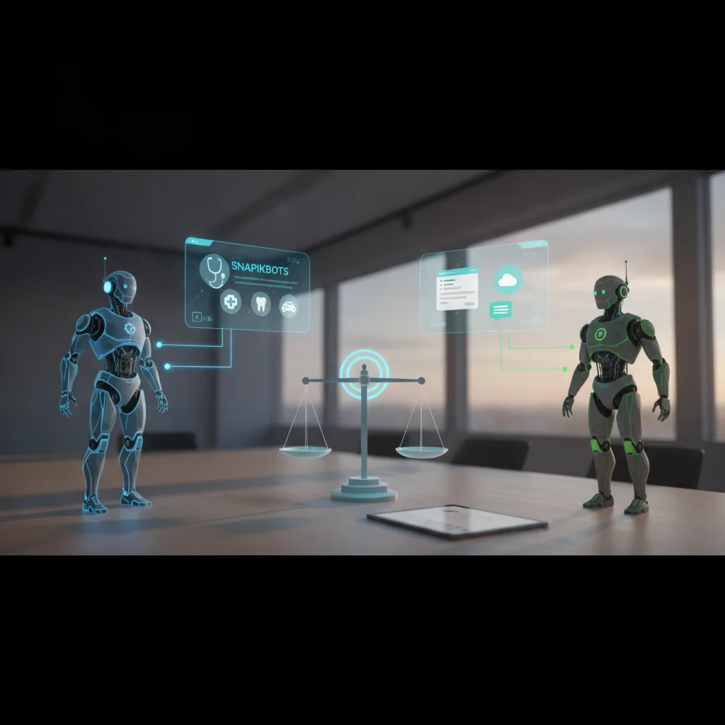 Snapikbots vs Landbot: cuál conviene a tu clínica - alternativa a Landbot